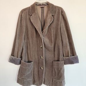 J. Jill Corduroy Blazer - Brown